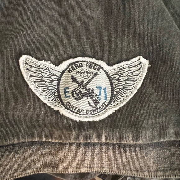 Hard Rock Cafe Guitar Co. Manufacturer Distressed St. Maarten Polo W/ Pa… - Picture 7 of 12